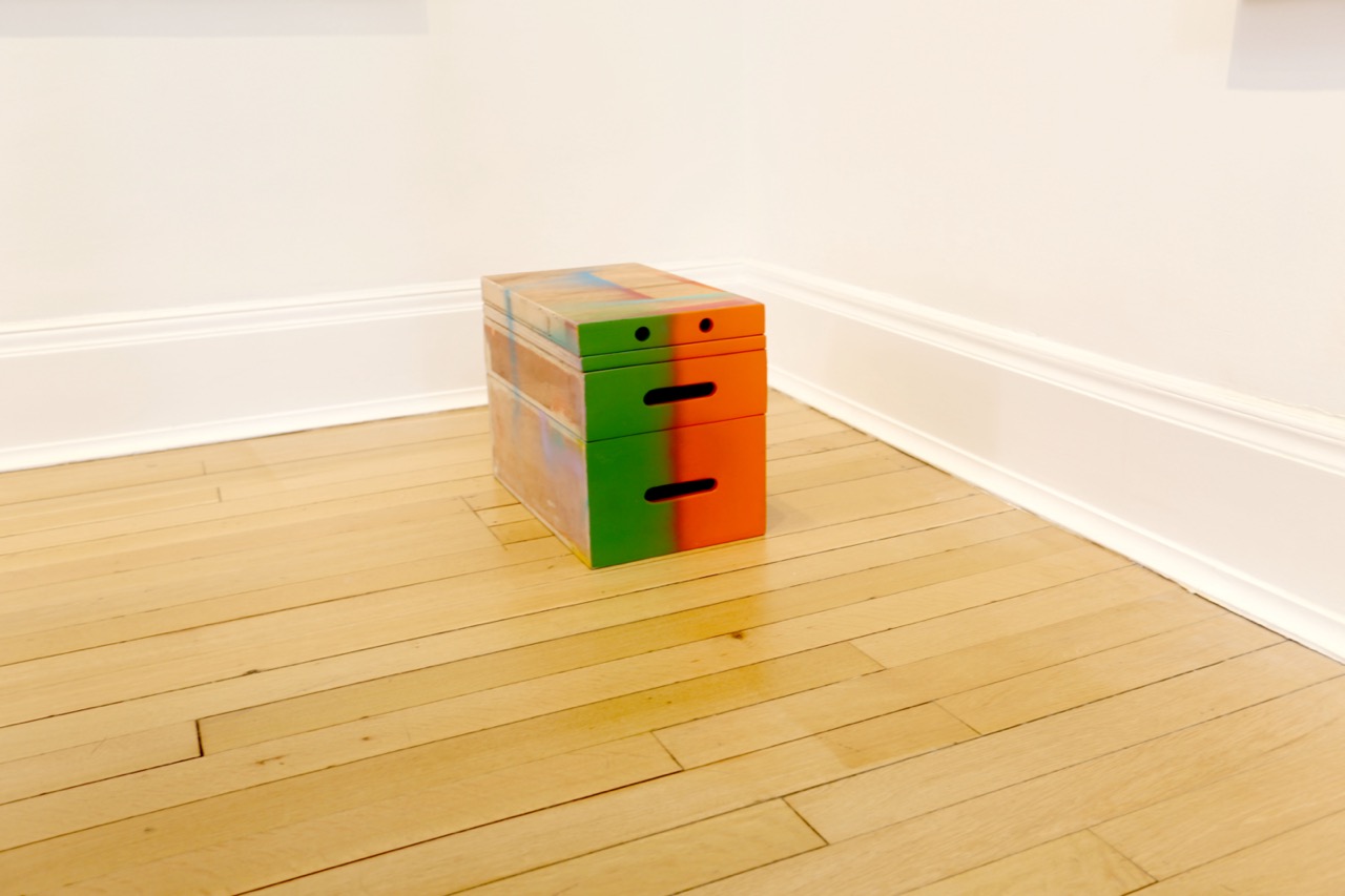 untitled (PAINTED BOX SETS), 2014